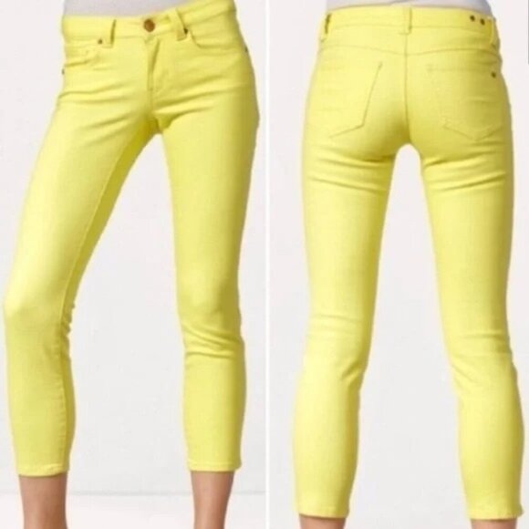 CABI Limon Bree Cropped Jeans Sz 4 #760 EUC - Picture 1 of 7